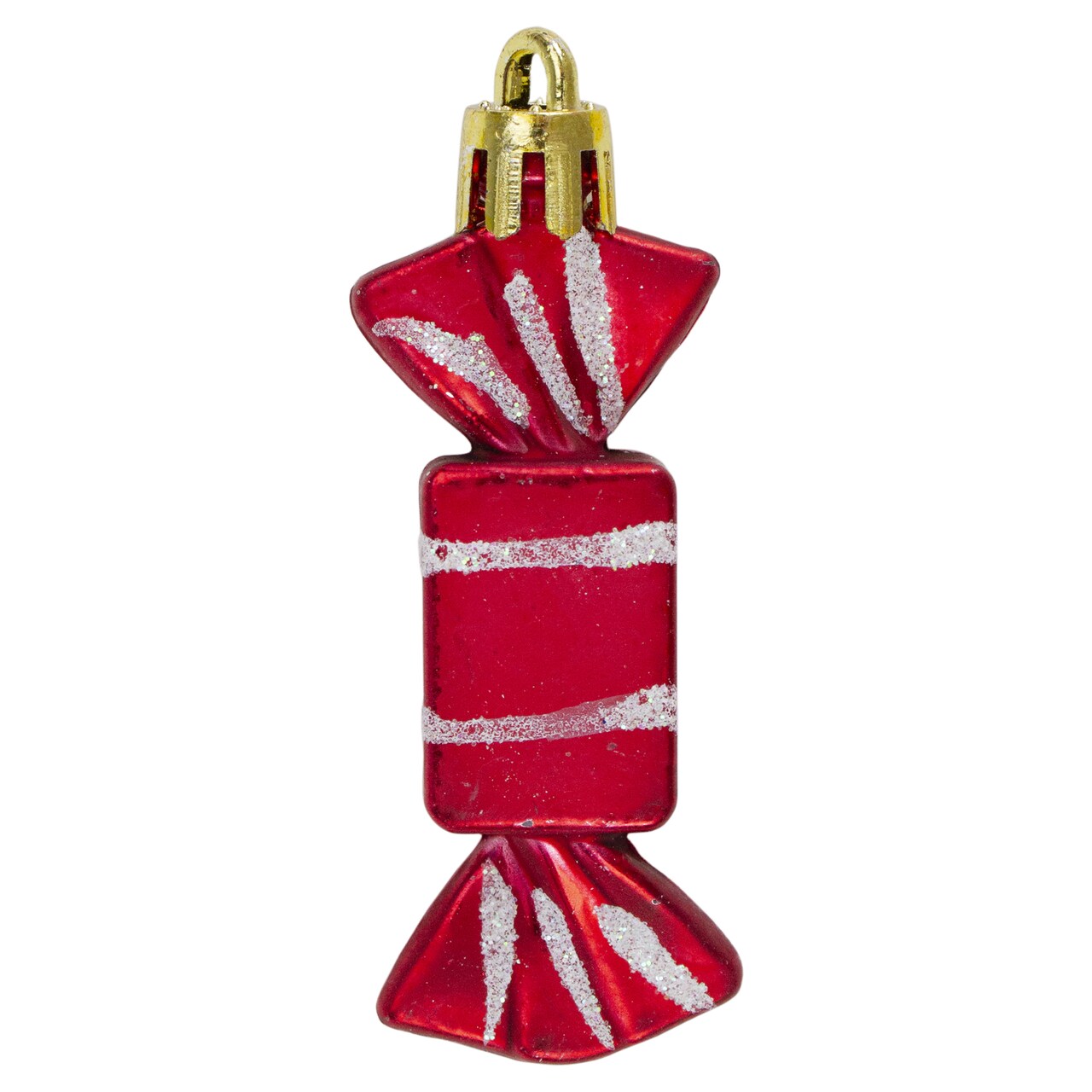 Northlight 8ct Red and White Peppermint Shatterproof Christmas Ornaments 2.25"